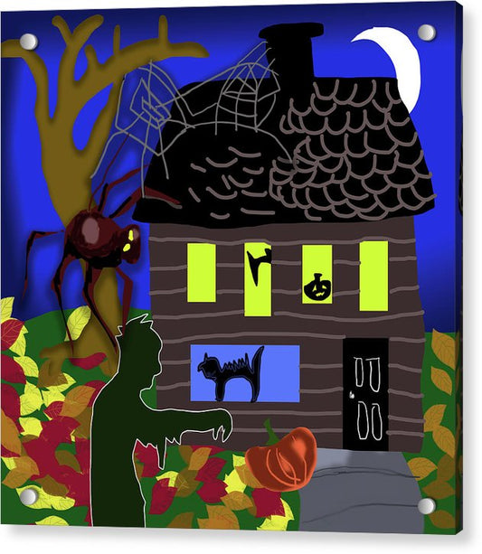Haunted House - Acrylic Print