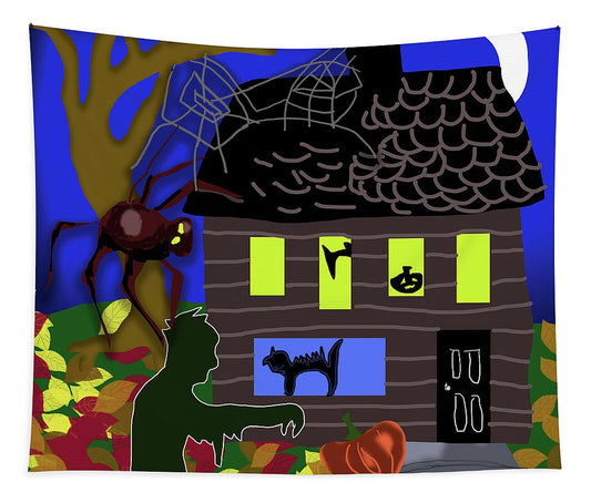 Haunted House - Tapestry