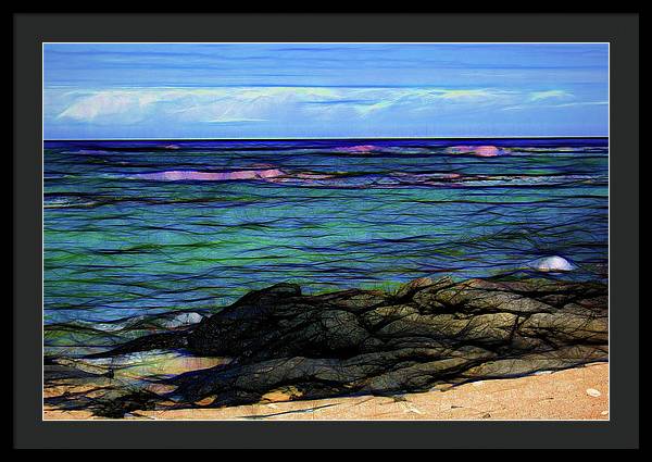 Hawaiian Ocean - Framed Print