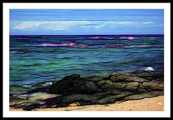Hawaiian Ocean - Framed Print