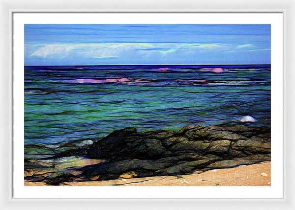 Hawaiian Ocean - Framed Print