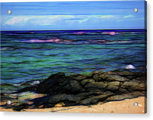 Hawaiian Ocean - Acrylic Print