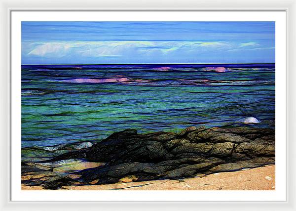 Hawaiian Ocean - Framed Print