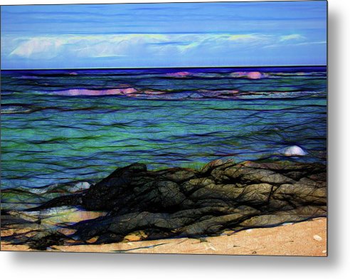 Hawaiian Ocean - Metal Print