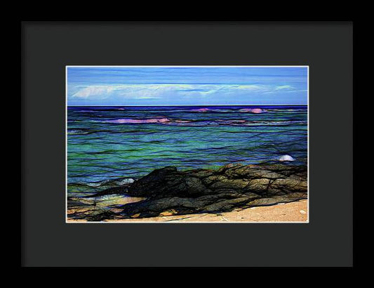 Hawaiian Ocean - Framed Print