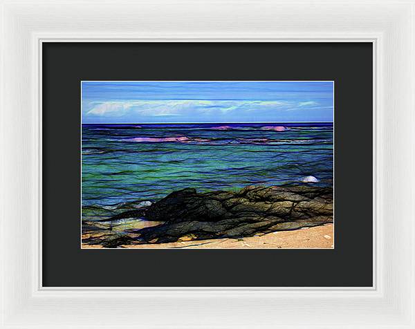 Hawaiian Ocean - Framed Print