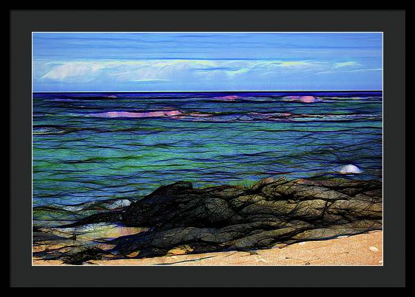 Hawaiian Ocean - Framed Print