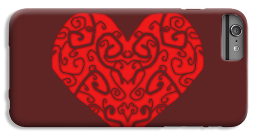 Heart Swirls - Phone Case