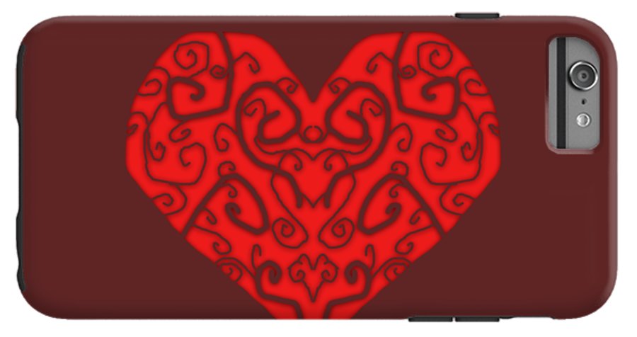 Heart Swirls - Phone Case
