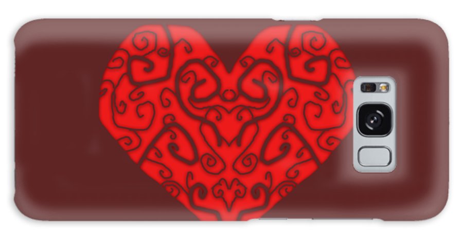 Heart Swirls - Phone Case