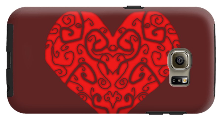 Heart Swirls - Phone Case