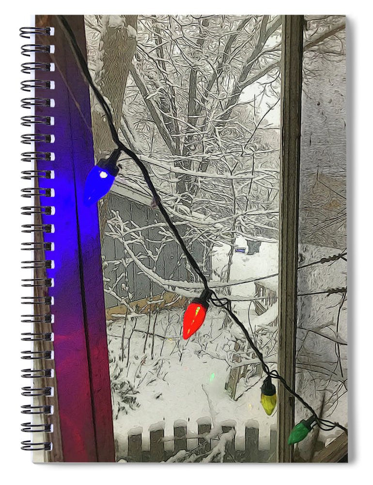 Home For The Holidays - Spiral Notebook
