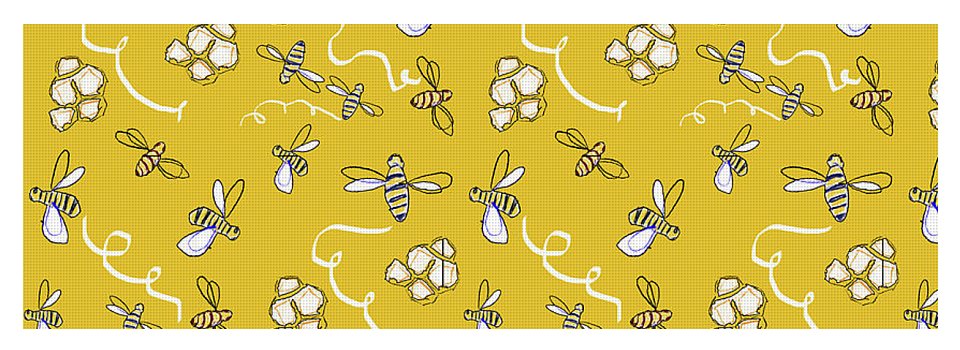Honey Bees - Yoga Mat