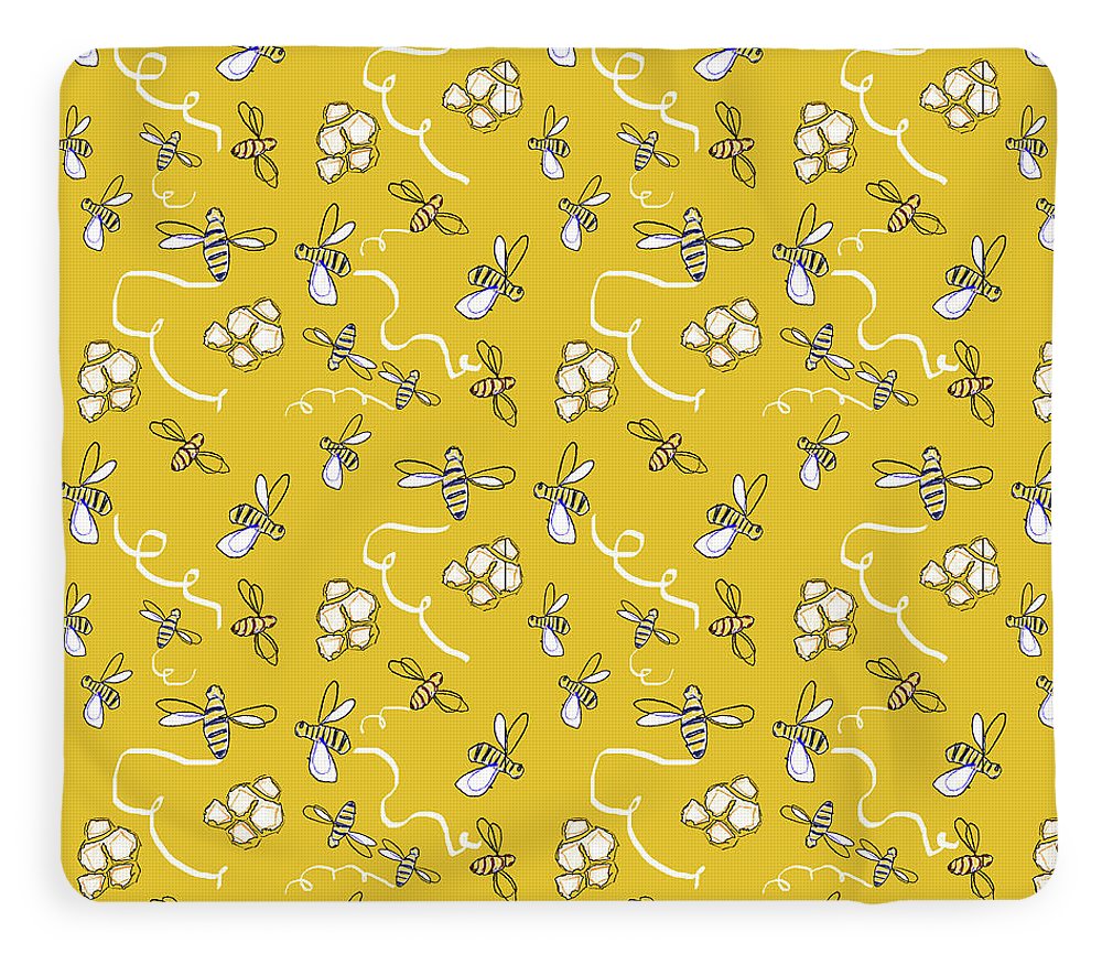 Honey Bees - Blanket