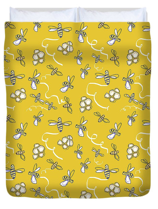 Honey Bees - Duvet Cover