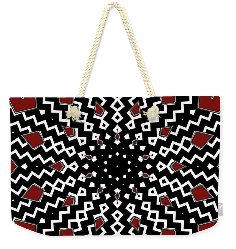 Hyperspace Kaleidoscope - Weekender Tote Bag