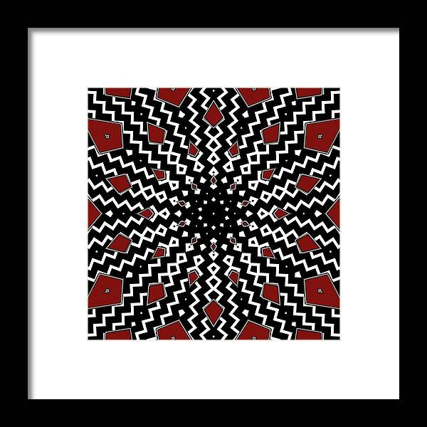Hyperspace Kaleidoscope - Framed Print