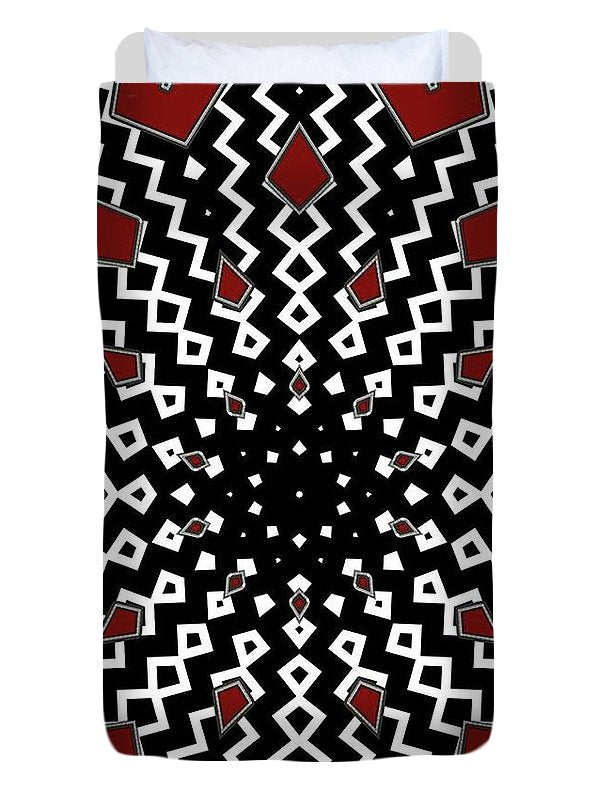 Hyperspace Kaleidoscope - Duvet Cover