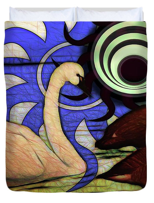 I Thought It Was a Swan - Duvet Cover