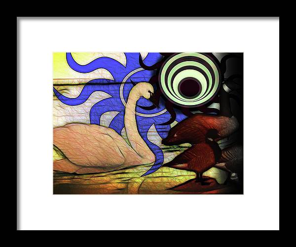 I Thought It Was a Swan - Framed Print