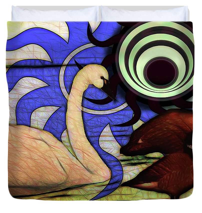 I Thought It Was a Swan - Duvet Cover