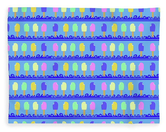 Ice Cream Bars Pattern - Blanket