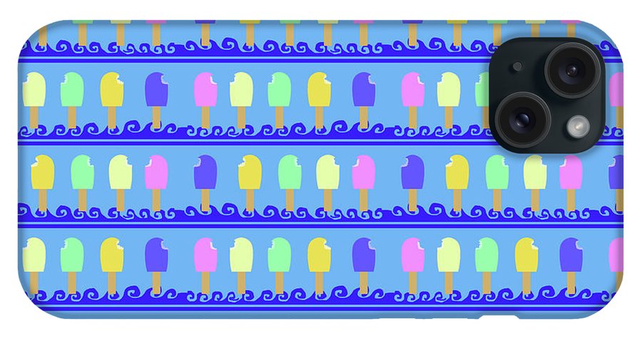 Ice Cream Bars Pattern - Phone Case