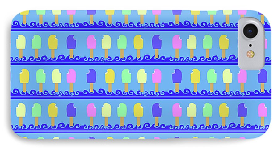 Ice Cream Bars Pattern - Phone Case