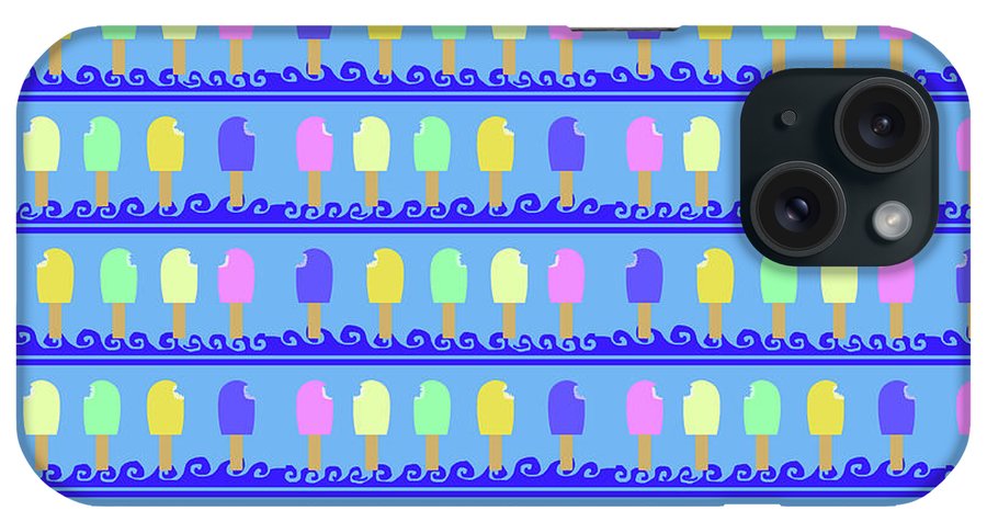 Ice Cream Bars Pattern - Phone Case