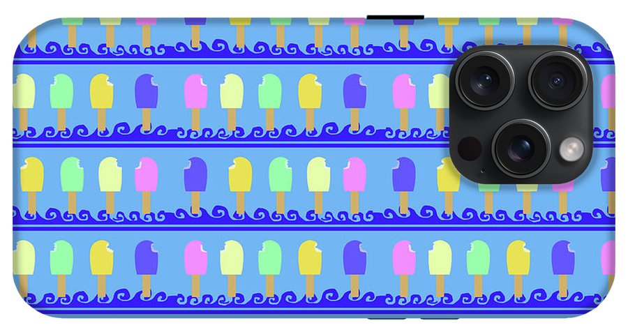 Ice Cream Bars Pattern - Phone Case