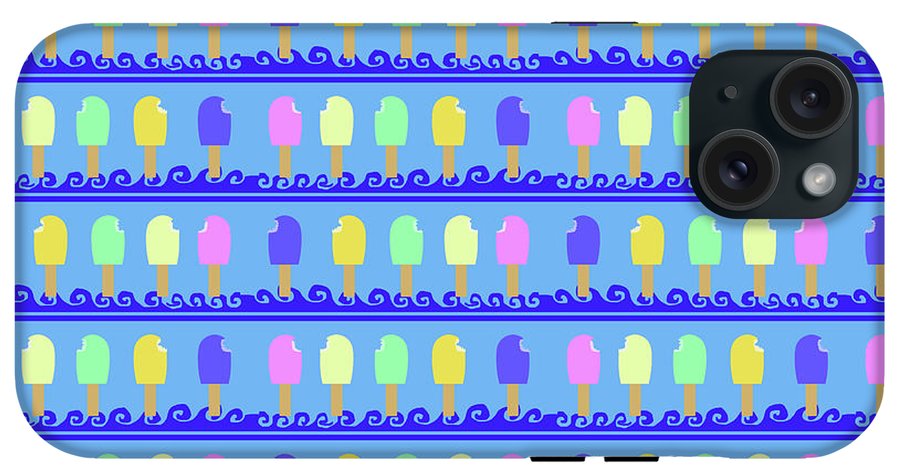 Ice Cream Bars Pattern - Phone Case