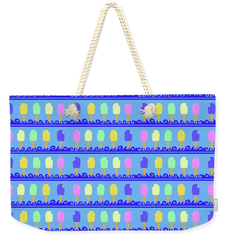 Ice Cream Bars Pattern - Weekender Tote Bag