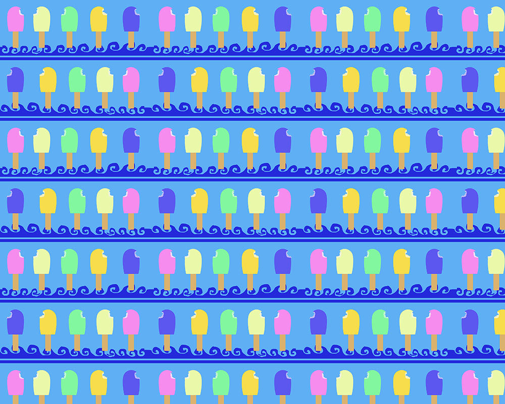 Ice Cream Bars Pattern Digital Image Download