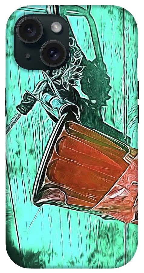 Image of A Handmade Record Player - Phone Case