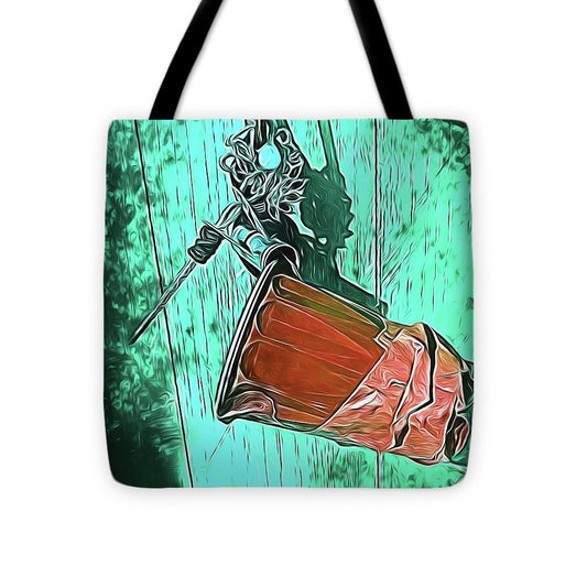 Image of A Handmade Record Player - Tote Bag