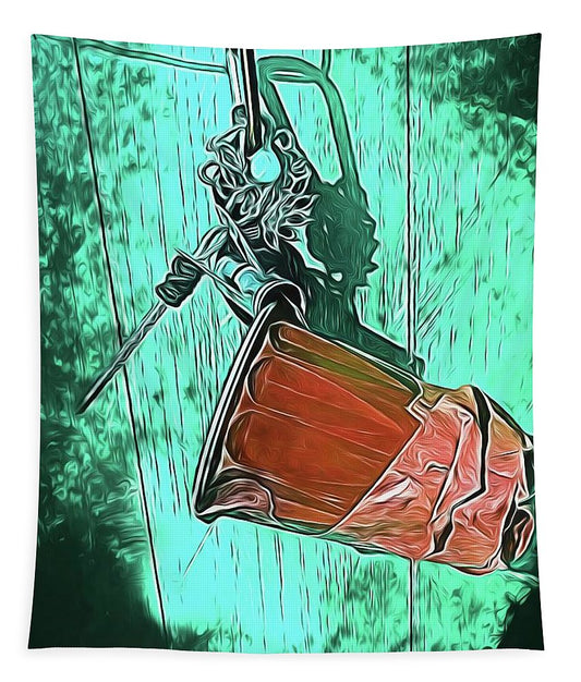 Image of A Handmade Record Player - Tapestry