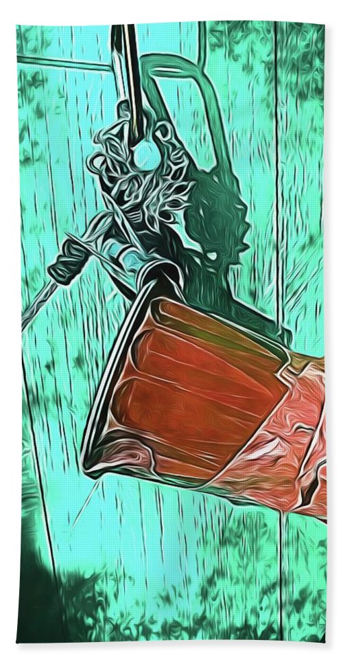 Image of A Handmade Record Player - Bath Towel