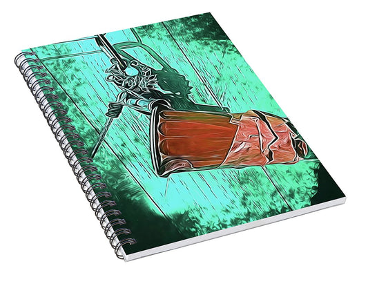 Image of A Handmade Record Player - Spiral Notebook