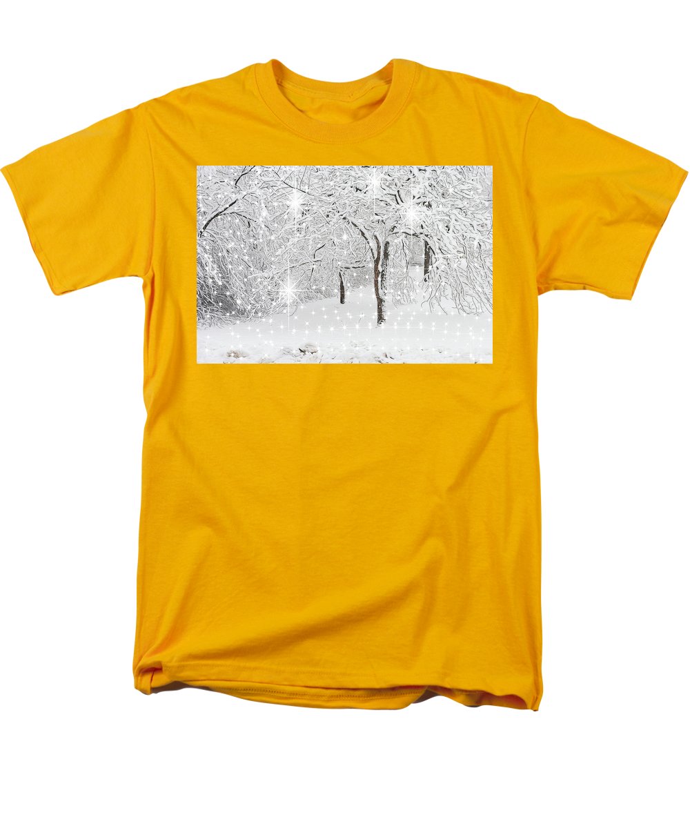 Incandescent and Florescent Winter - Men's T-Shirt (Regular Fit)