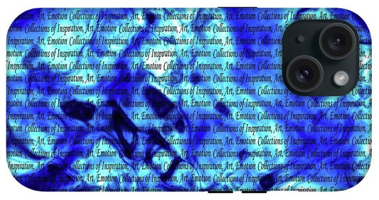 Inspiration In Blue - Phone Case