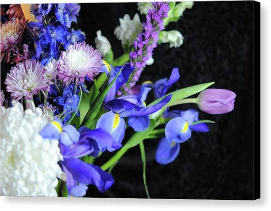 Iris Bouquet - Canvas Print