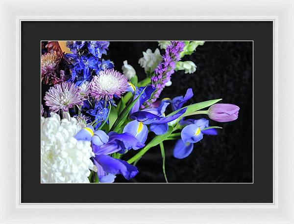 Iris Bouquet - Framed Print