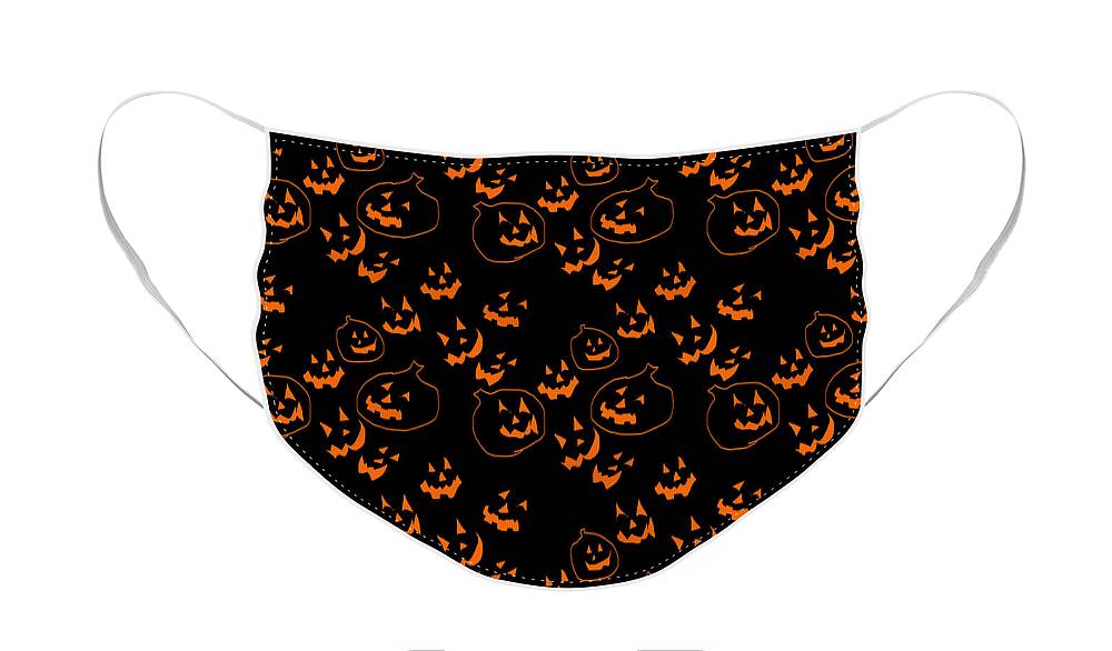 Jack O Lanterns - Face Mask