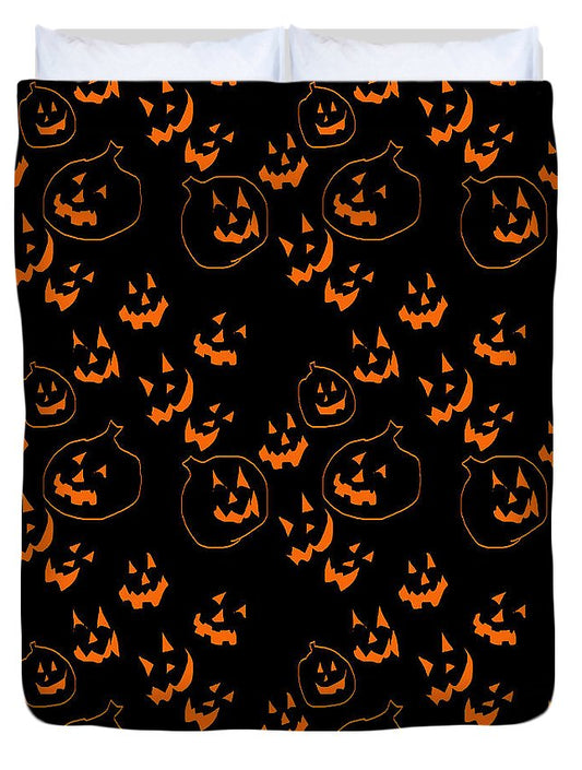 Jack O Lanterns - Duvet Cover
