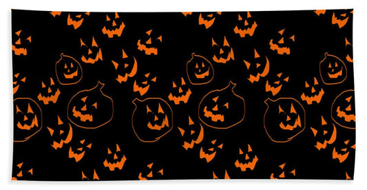 Jack O Lanterns - Bath Towel