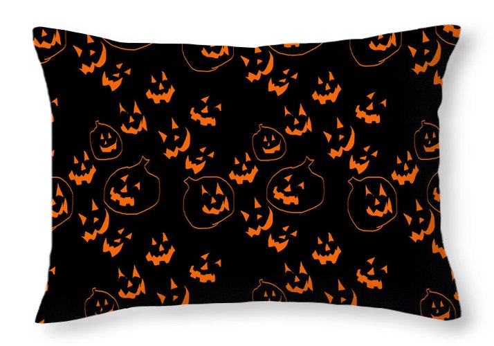 Jack O Lanterns - Throw Pillow
