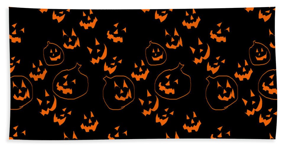 Jack O Lanterns - Beach Towel