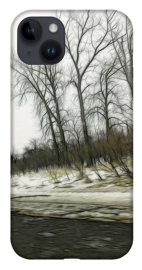 January Roadside - Phone Case