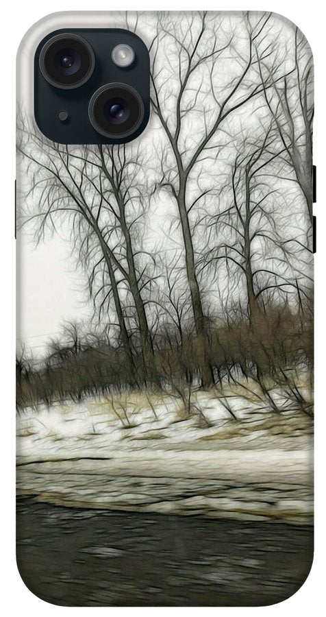 January Roadside - Phone Case