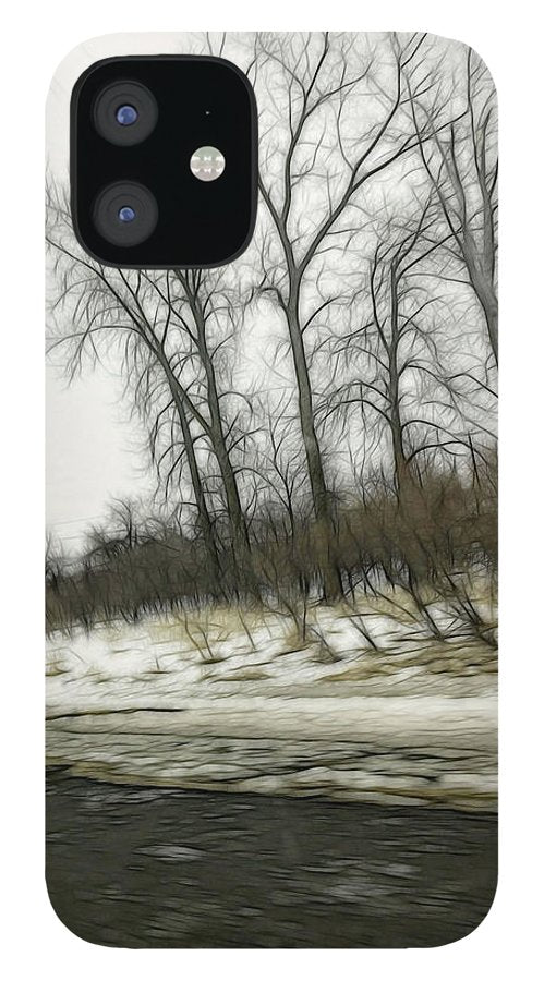 January Roadside - Phone Case